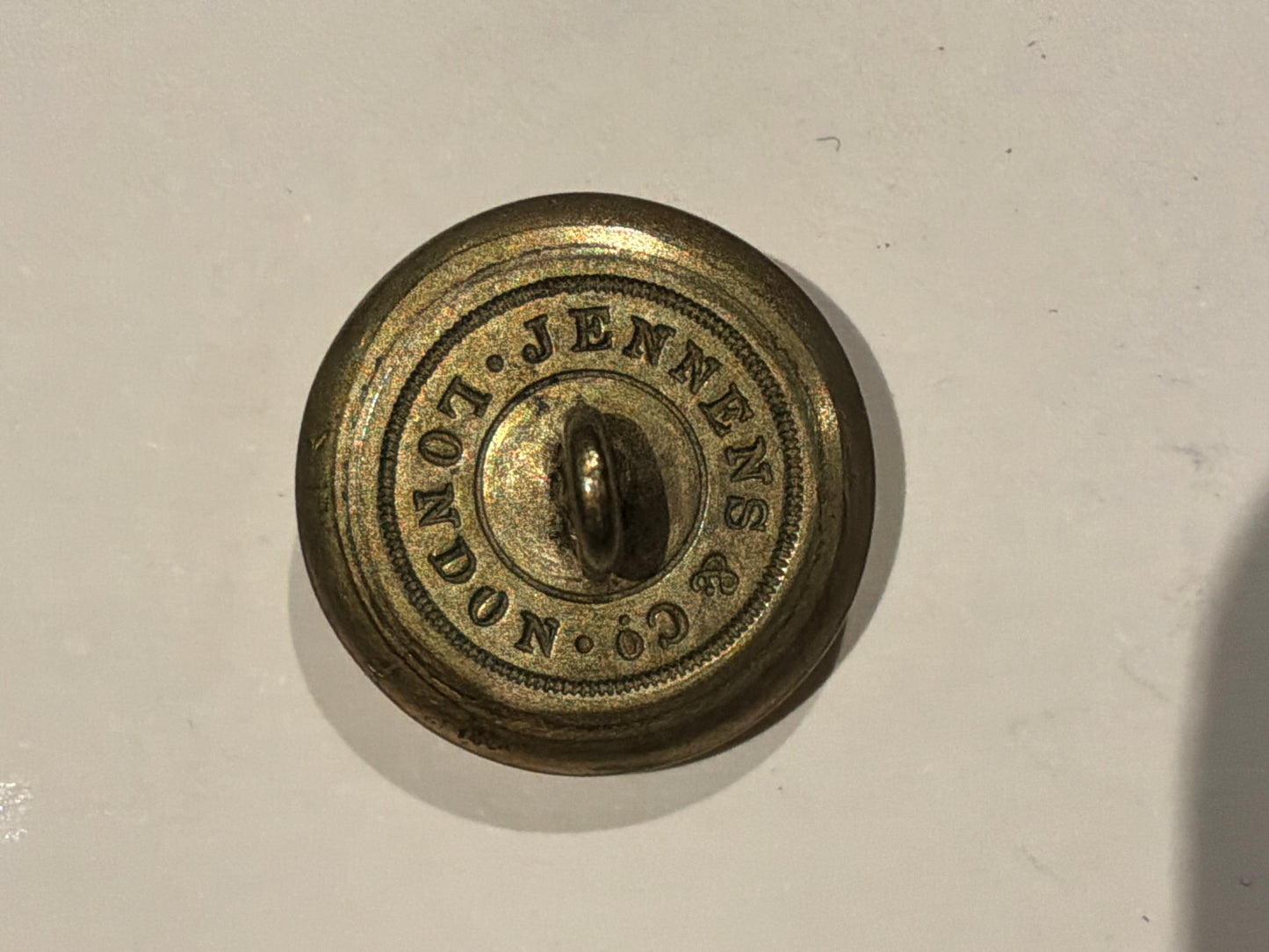 QVC 9th Queen’s Royal Lancers, Large 22mm officers gilt button