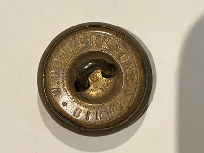 Victorian 12th (Prince of Wales’s Royal) Lancers large 22mm brass button.