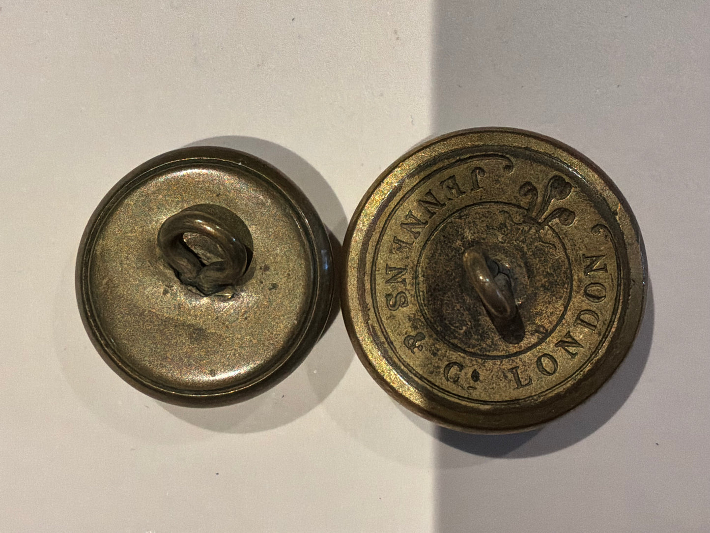 Georgian Coatee & QVC Royal Horse Guards buttons.