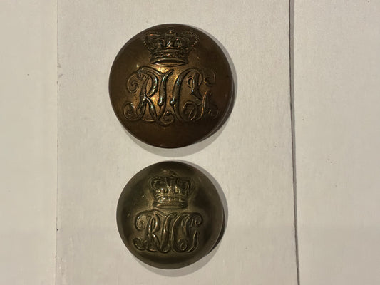 Georgian Coatee & QVC Royal Horse Guards buttons.
