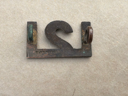 121st Battalion (Western Irish) Shoulder number made by BIRKS 1915