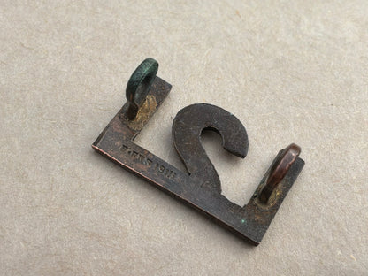 121st Battalion (Western Irish) Shoulder number made by BIRKS 1915