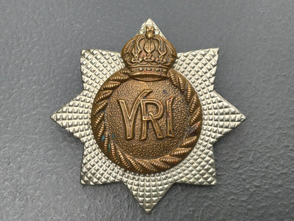 WW1 Royal Canadian Regiment Cap badge (1918 Pattern) by TIPTAFT BIRMINGHAM.