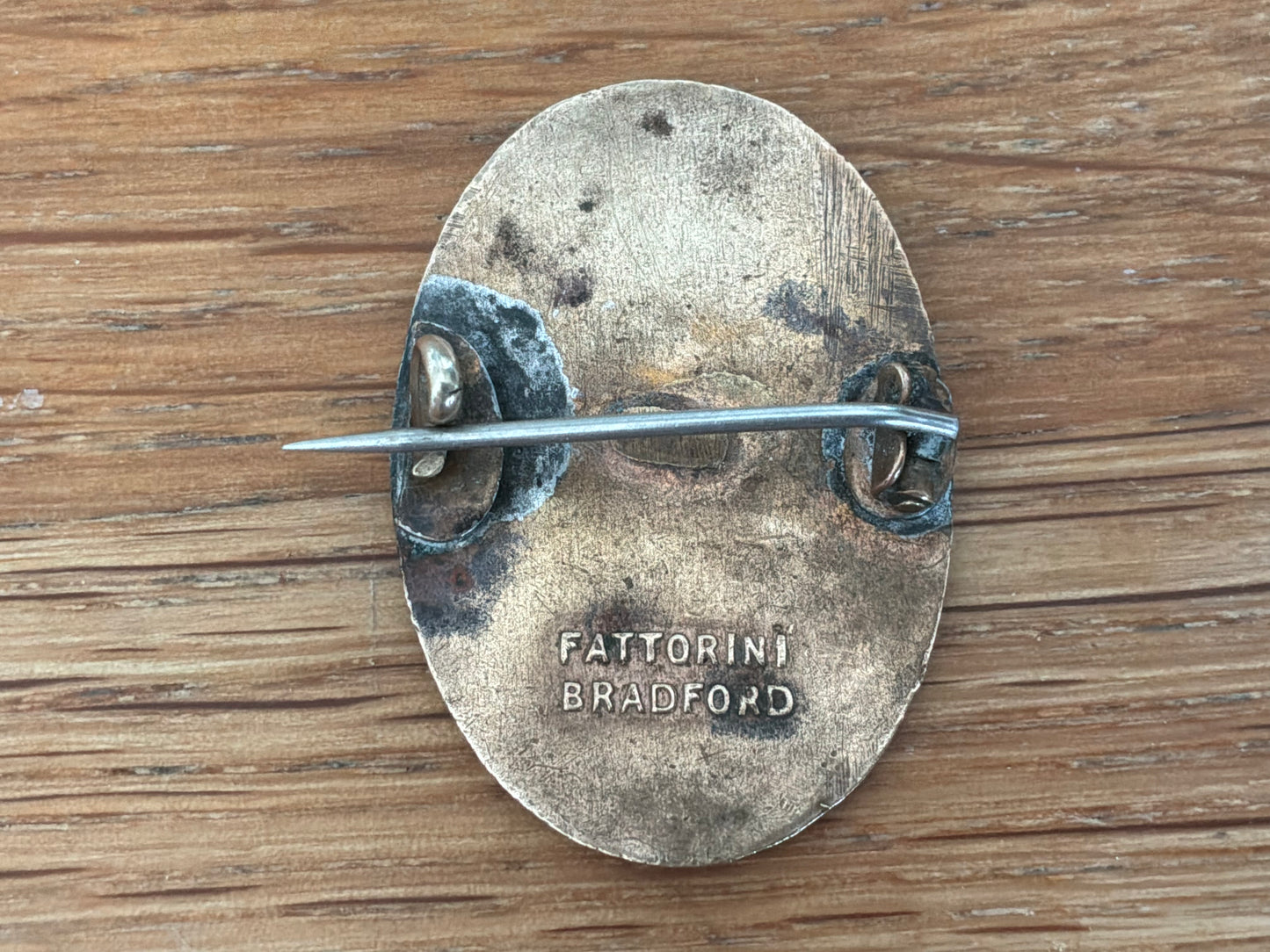 WW1 Bradford Battalions of the Prince of Wales Own West Yorkshire Regt mufti badge.