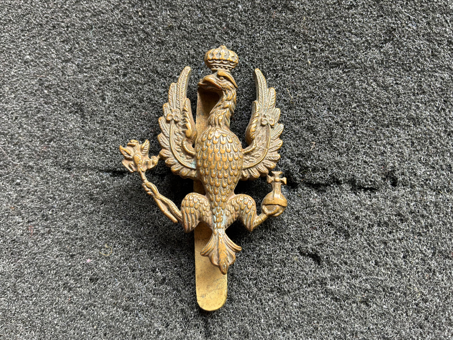 WW2 14th/20th Kings Hussars Regiment (King’s) Cap Badge
