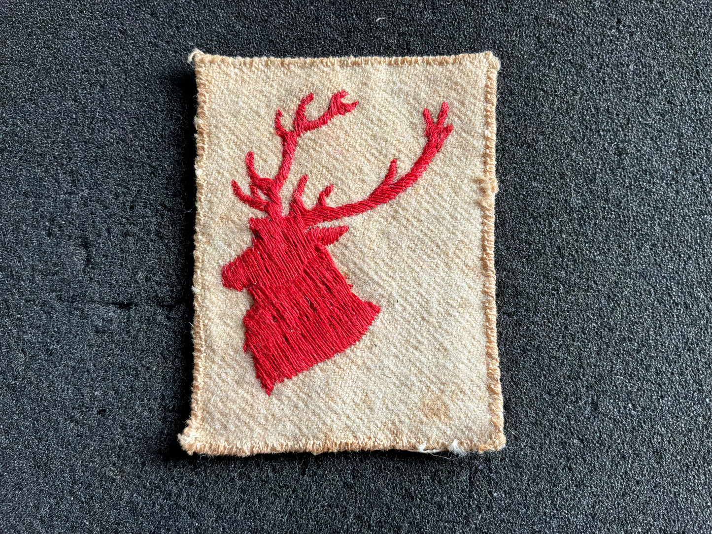 WW2 22nd Armoured Brigade, 1st pattern formation sign.
