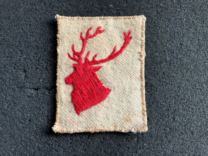 WW2 22nd Armoured Brigade, 1st pattern formation sign.