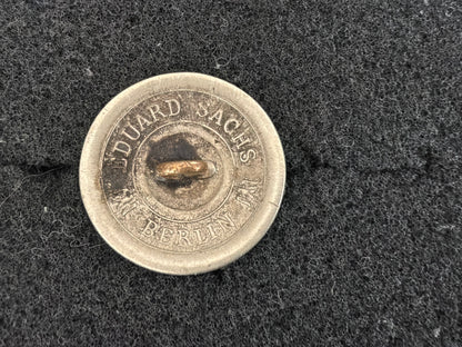 Prussian state 25mm button by Eduard Sachs, Berlin.