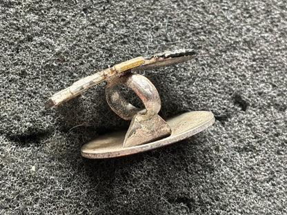 WW1 German miniature set of 3 medals with button hole fixing.