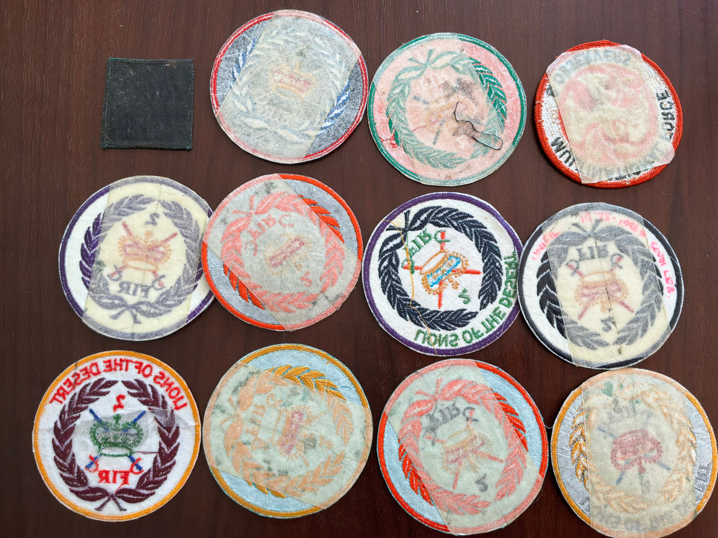 Fiji Infantry Regiment (FIR) Peace Keeping (UNIFIL) Patch Collection