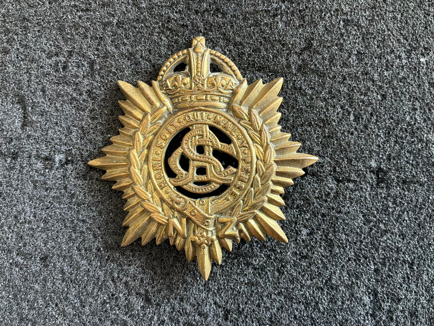 WW1 NZ army service corps cap badge