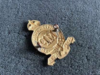 WW1/2 New Zealand Military Police ORs cap badge.