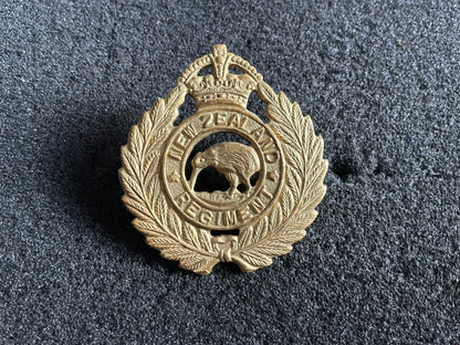New Zealand NZ Regiment Cap Badge - K/C