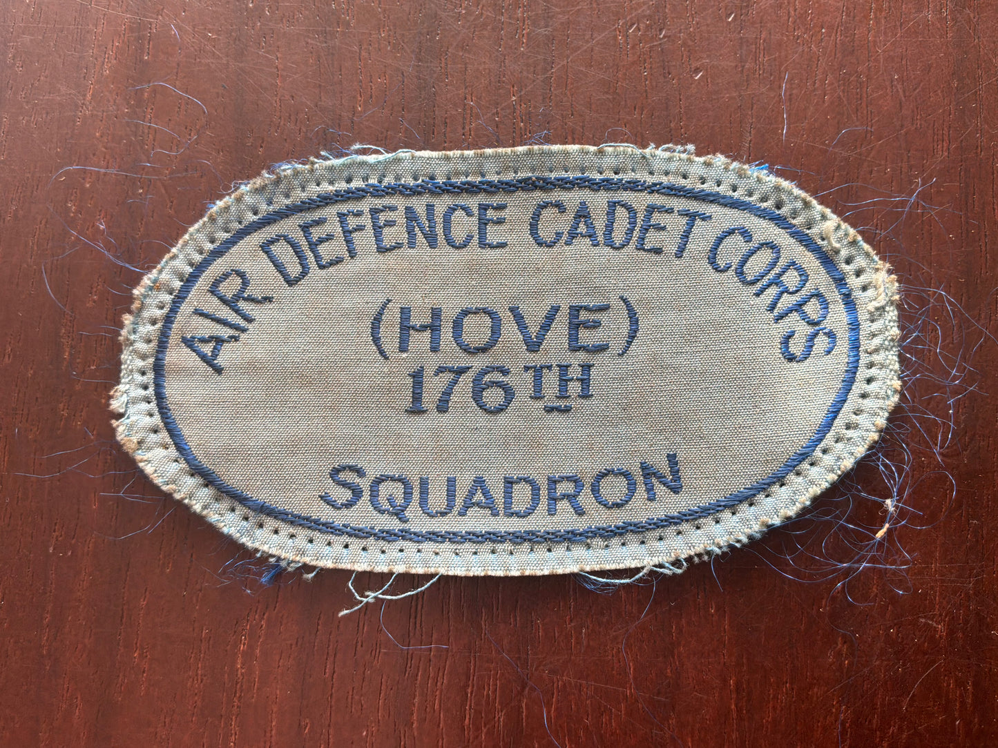 WW2 Air Defence Cadet Corps 176th Squadron (Hove) sleeve badge