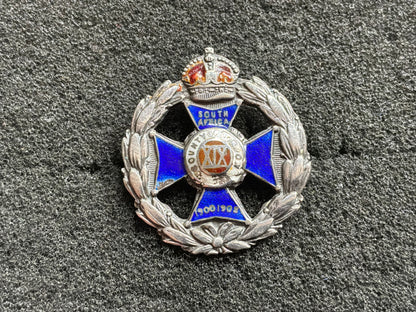Silver & enamel 19th County of London (St Pancras Rifles).sweetheart.