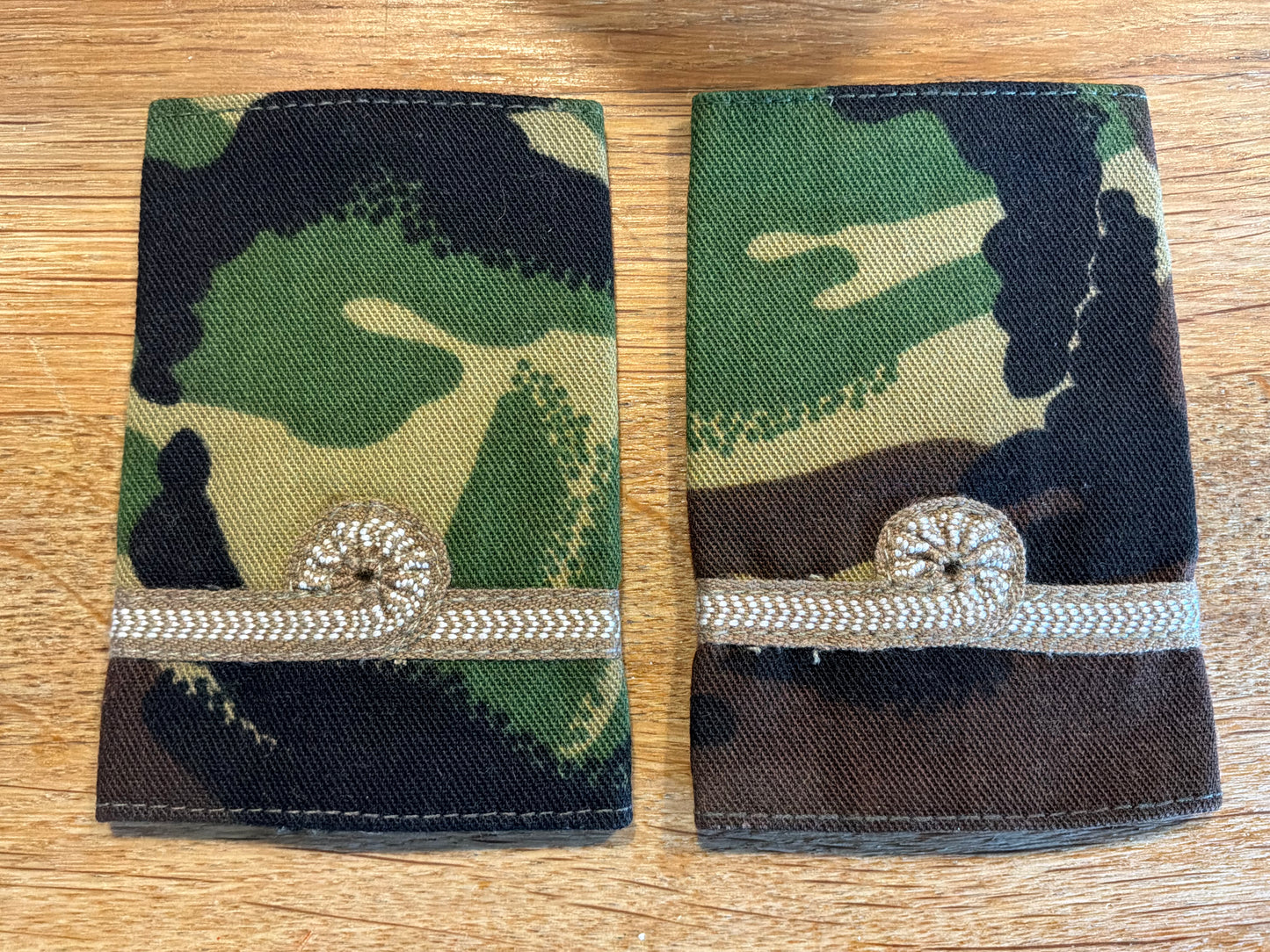 Royal Military Academy Sandhurst, Junior Under Officers, DPM Rank Slides