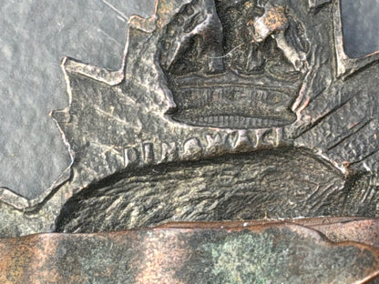 WW1 CEF 226th Infantry Battalion "Men of the North" Cap Badge by DINWALL.