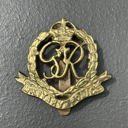 WW2 Indian/ African theatre made Royal Military Police cap badge