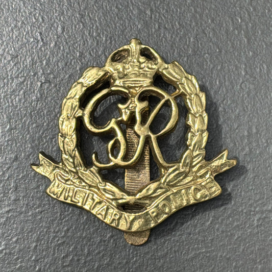 WW2 Indian/ African theatre made Royal Military Police cap badge