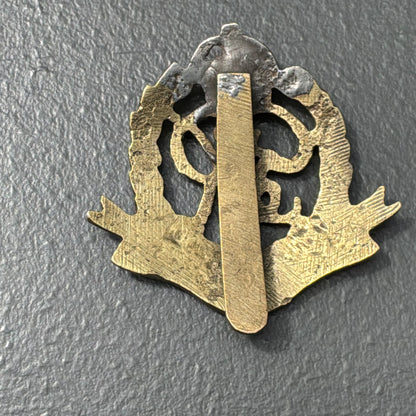 WW2 Indian/ African theatre made Royal Military Police cap badge