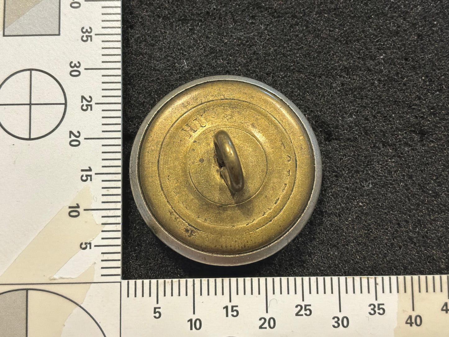 Crystal Palace Company Constabulary Police button