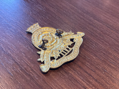 WW2 17th Duke of Yorks Royal Canadian Hussars cap badge.
