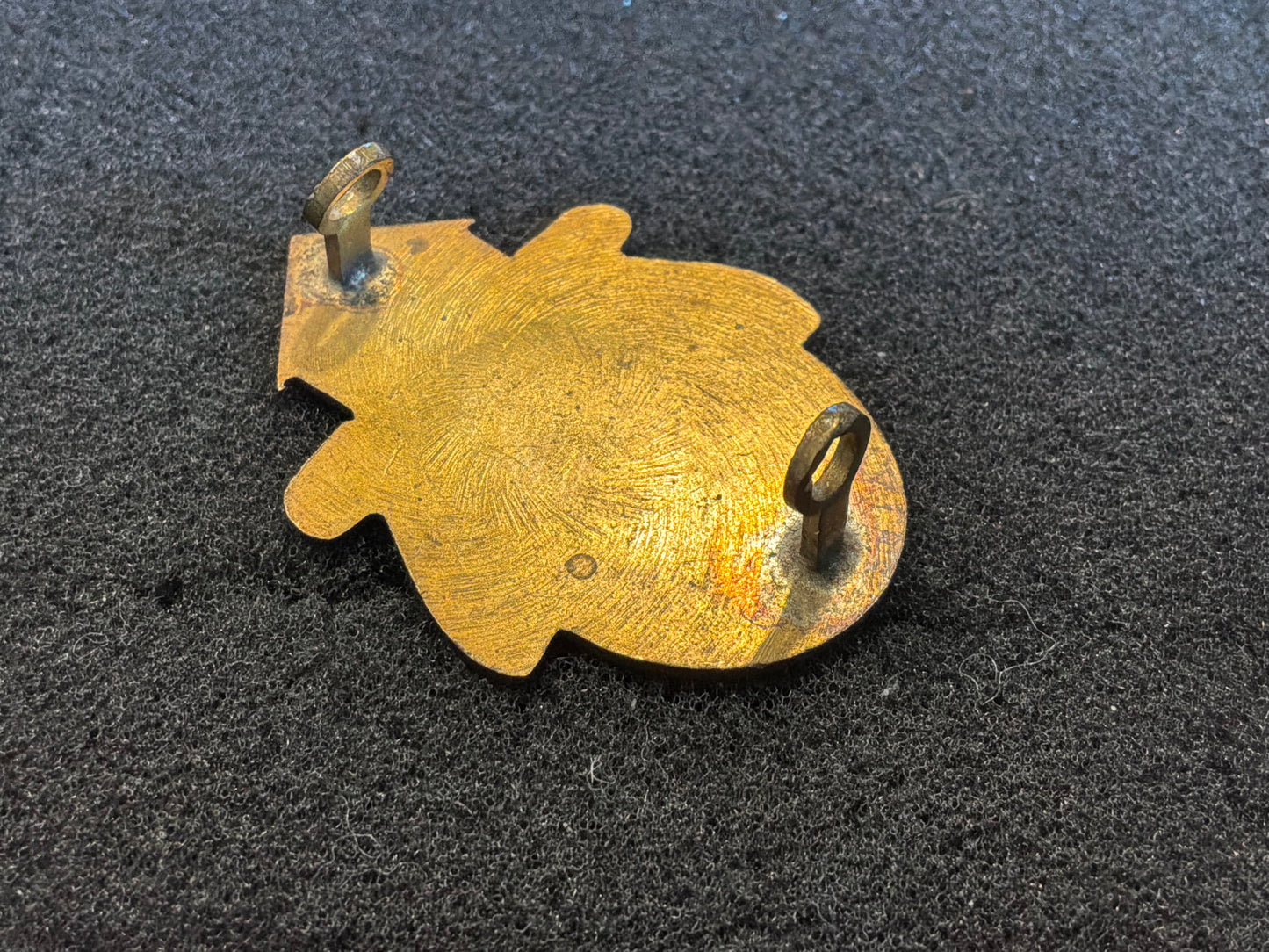 Canadian NANAIMO INDEPENDENT COY OF INFANTRY brass cap badge.