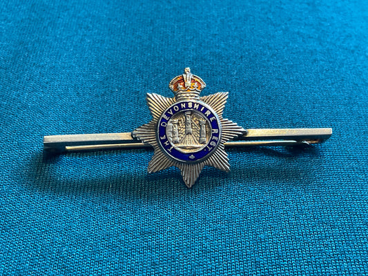 WW1/2 The Devonshire Regiment tie pin/ sweetheart badge.