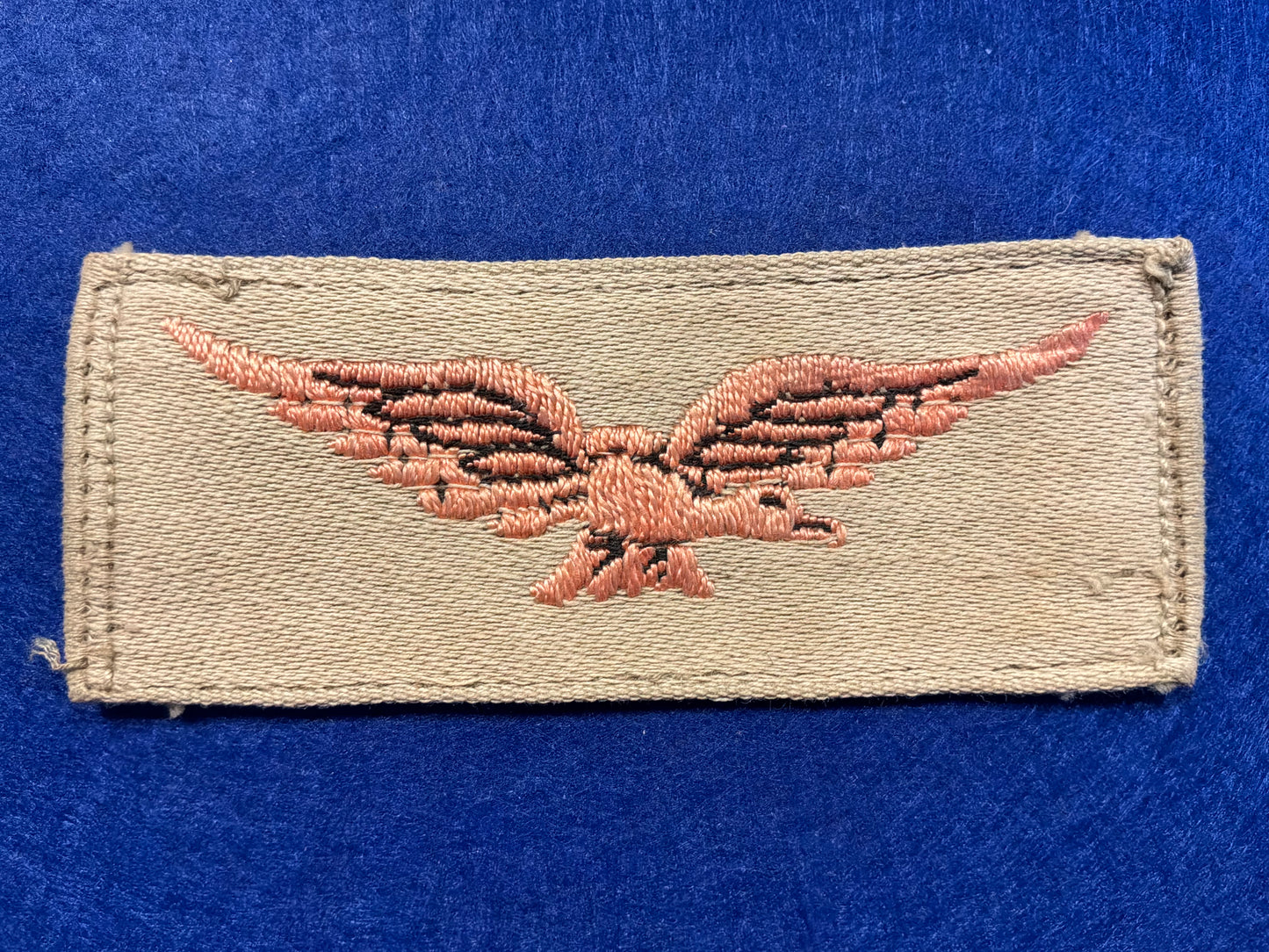 WW1 R.A.F Tropical issue shoulder eagle
