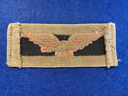 WW1 R.A.F Tropical issue shoulder eagle