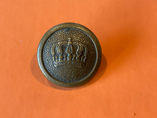 WW1 Imperial German brass 21mm button by E.A.O