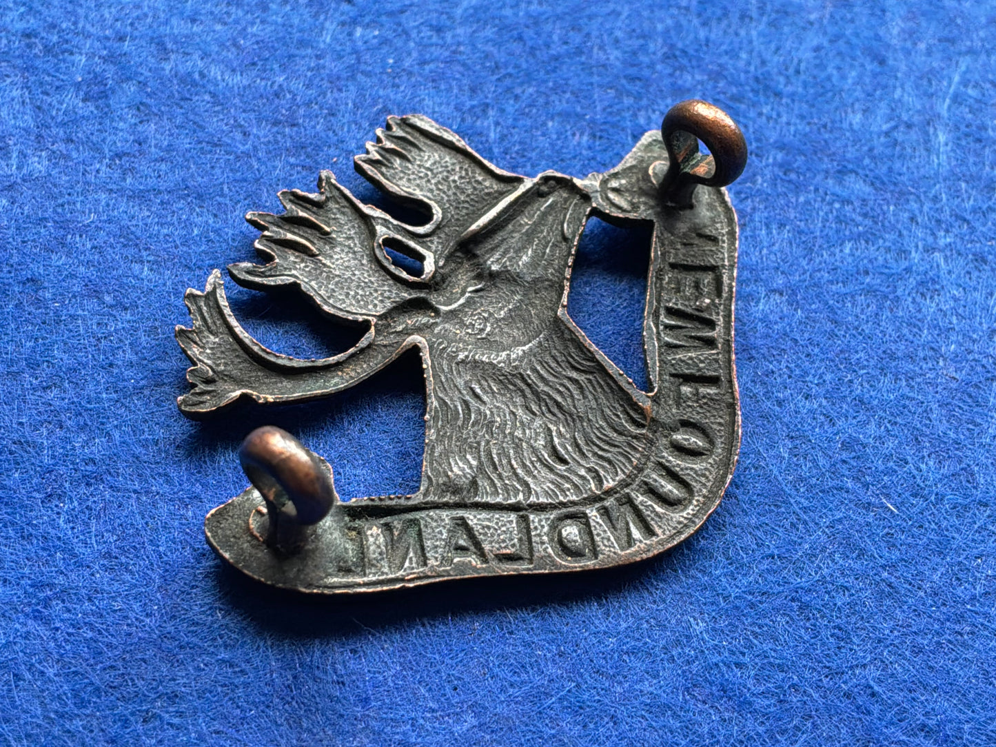 WW1 Newfoundland Regiment bronzed cap badge
