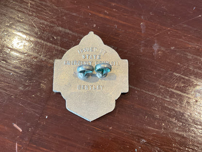 WW2 Australian A.R.P Wardens lapel badge for Victoria state.