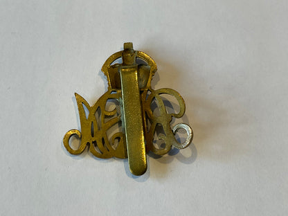 Post 1907 Royal Military School of Music cap badge