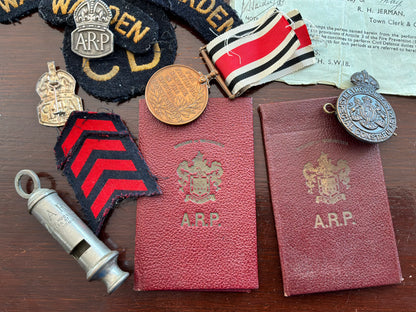 WW1 Specials & WW2 A.R.P London Blitz group to Father, son & wife
