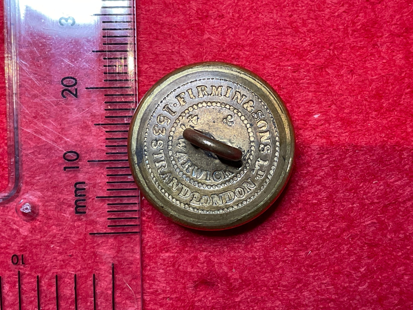 Lady Margaret Boat Club 1825 onwards gilt blazer button.