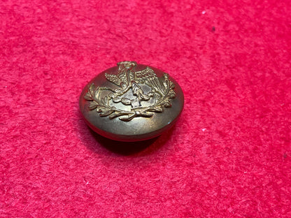 Second Mexican Empire Imperial Household Gilt Button – French Made, c.1864–1867.