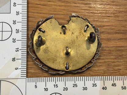 1st VB Leicestershire Regt officers collar Badge