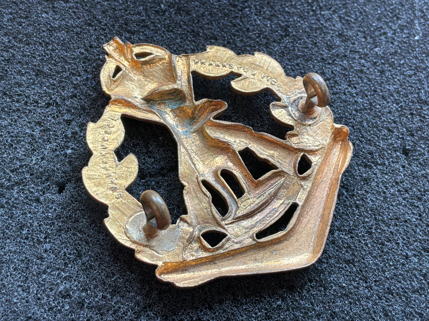 K/C Royal Australia regiment (Skippy) cap badge by Swann