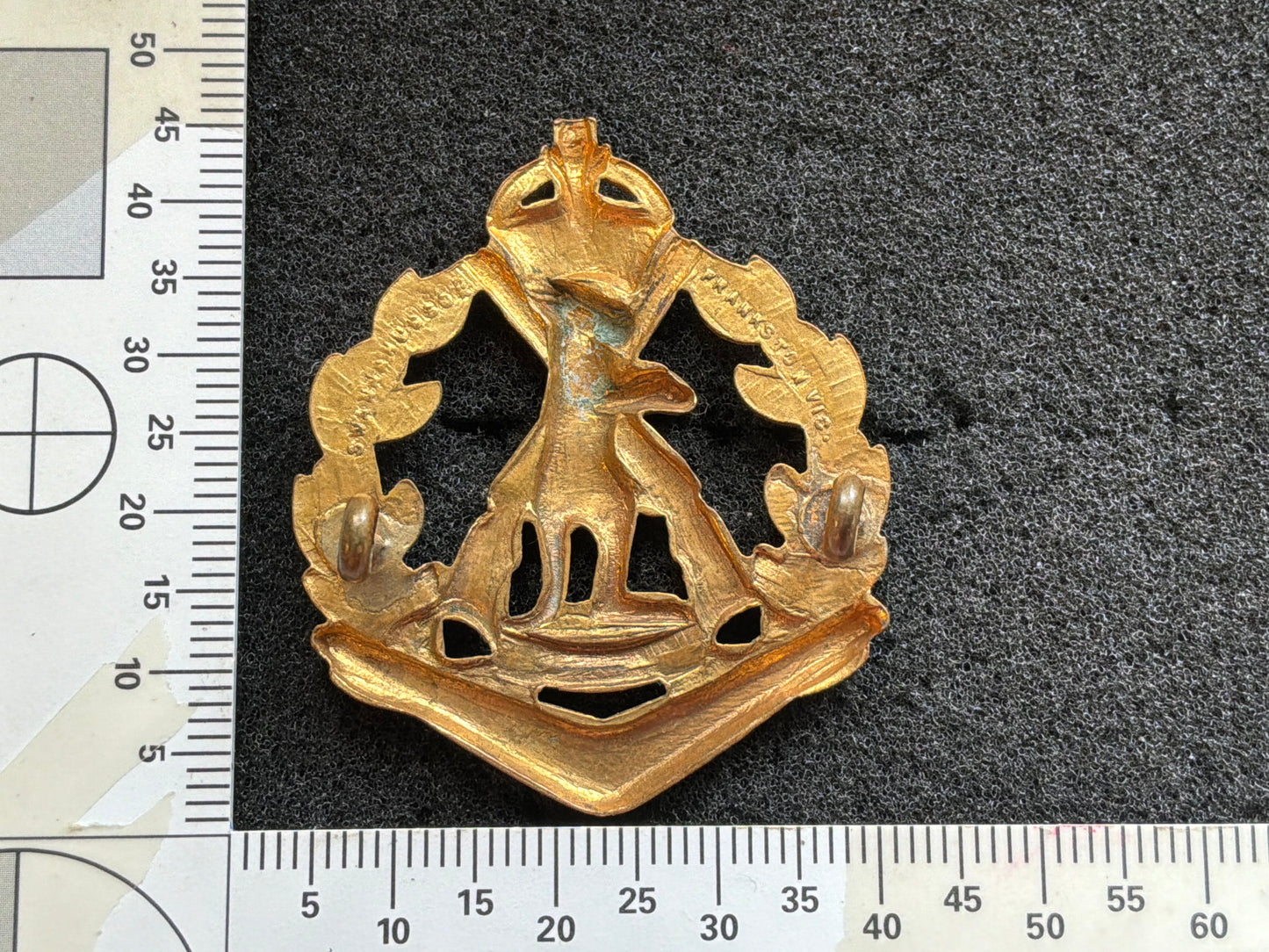 K/C Royal Australia regiment (Skippy) cap badge by Swann