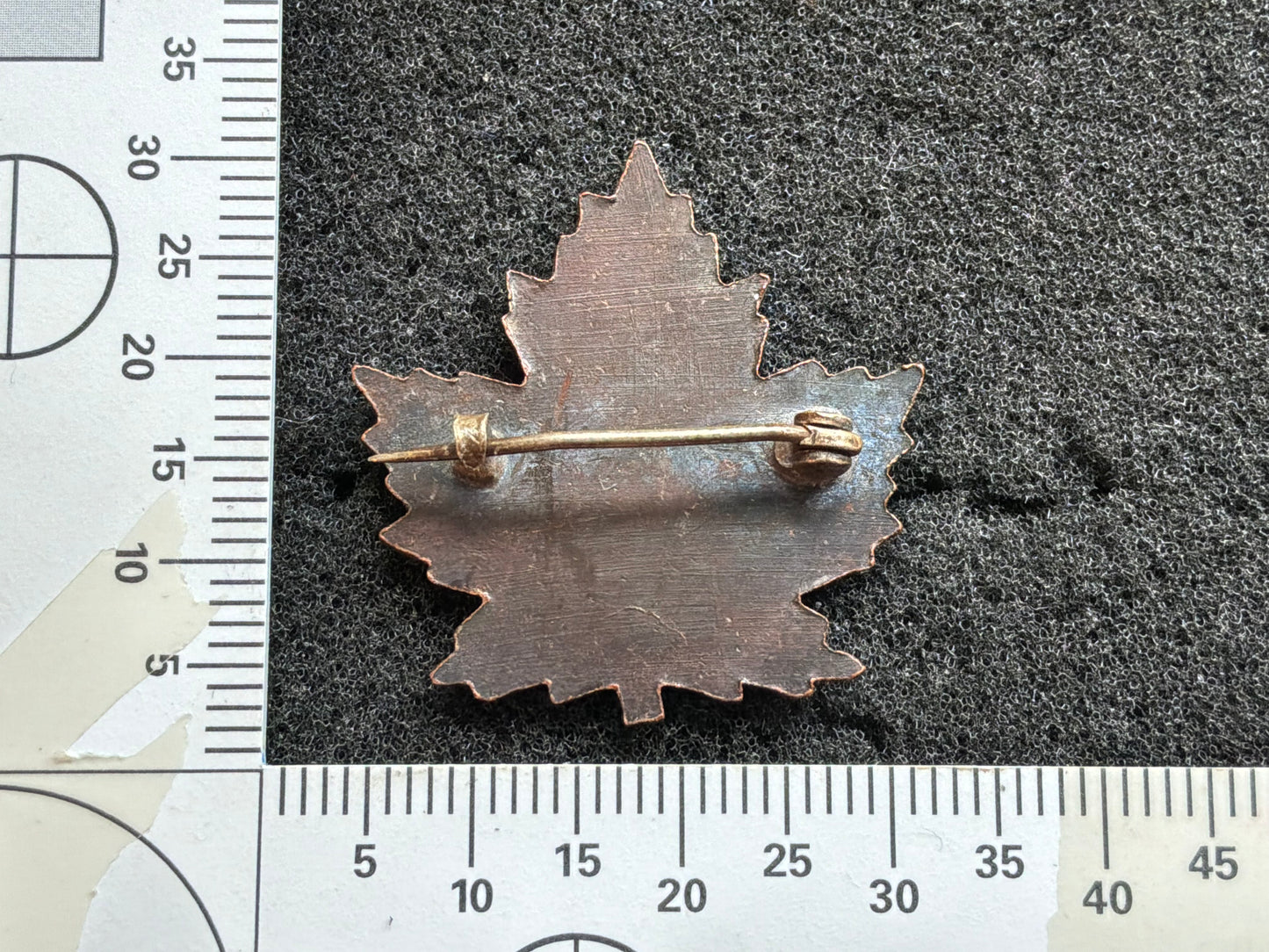 WW1 CEF, 10th Regt, Canadian Mounted Rifles Collar Badge.