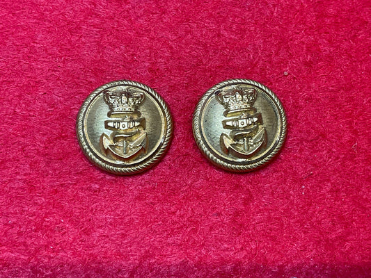 Victorian Royal Navy 15mm buttons by J.GIEVE & SON