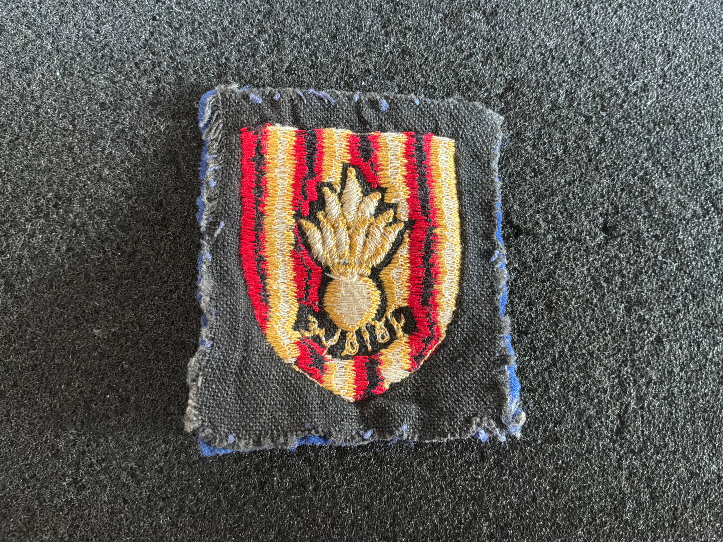 British 22 Engineer Group, cloth formation sign.