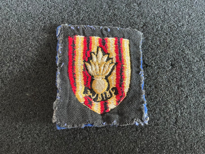 British 22 Engineer Group, cloth formation sign.