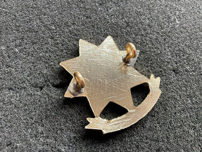 Kenyan Army Transport/ Logistics corps anodised cap badge.