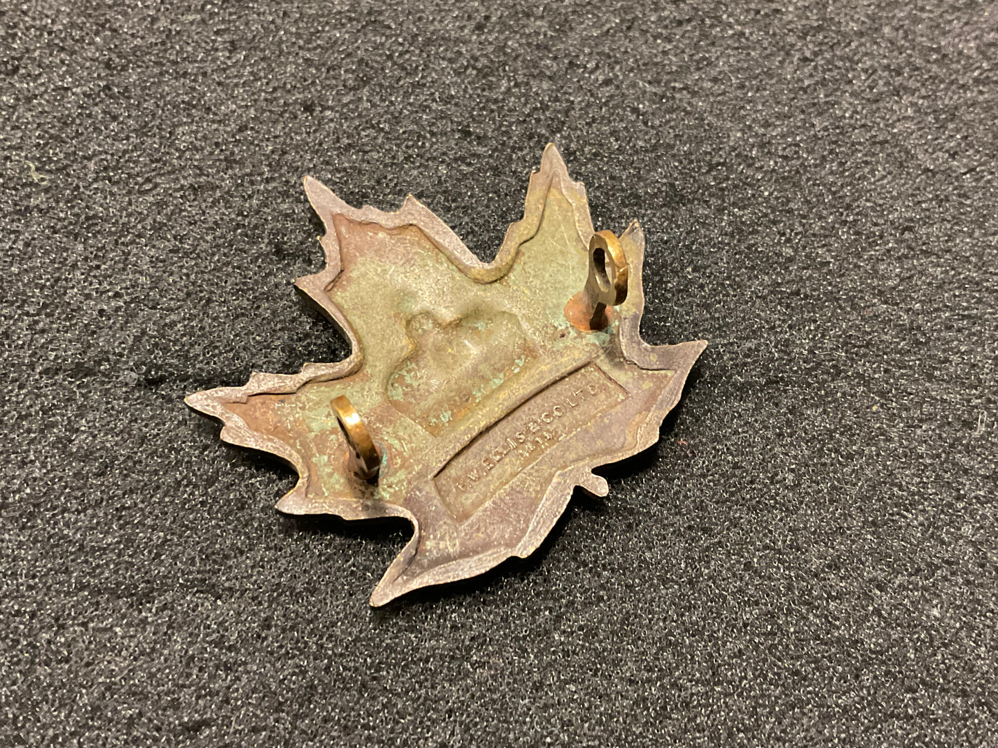 WW1 Canadian Toronto Home Guard cap badge