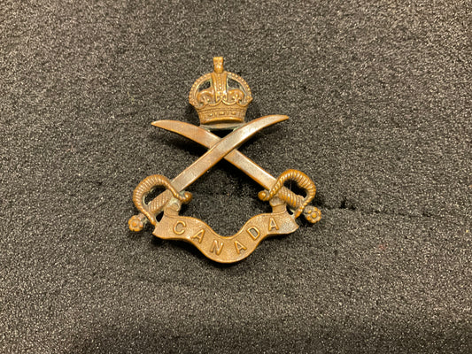 WW1 Canadian Army Gymnastic Staff Physical Instructors collar badge