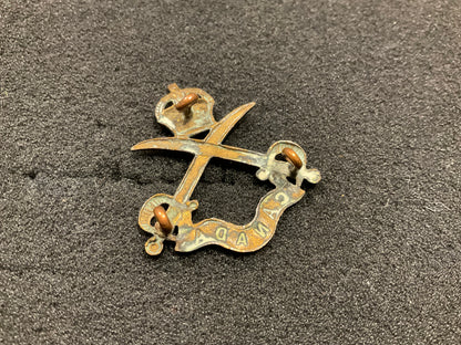 WW1 Canadian Army Gymnastic Staff Physical Instructors collar badge