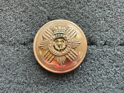 Post 1855 QVC Scots Guards Officers 2 part button.