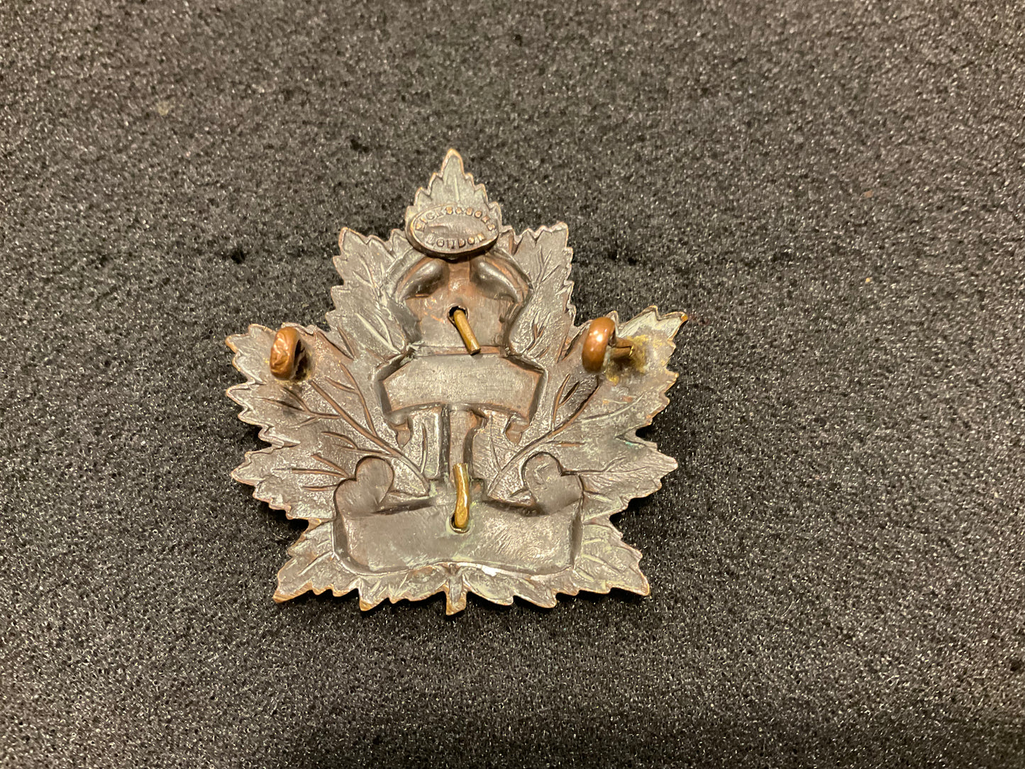 WW1 C.E.F 1st Infantry Battalion ‘Ontario Regt’ cap badge.